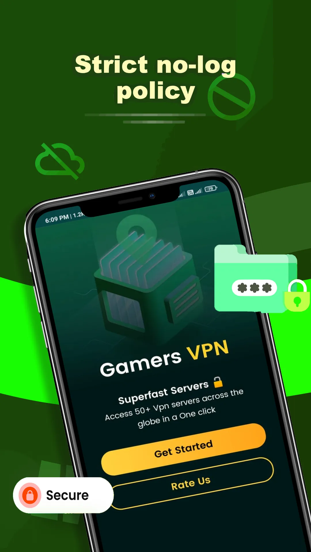 Gamers VPN: Low Ping Gaming | Indus Appstore | Screenshot