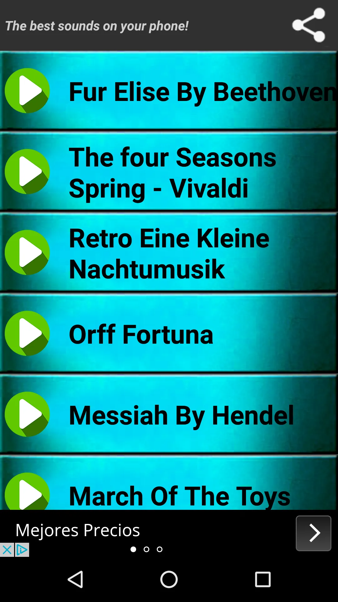 Classical Music Ringtones | Indus Appstore | Screenshot