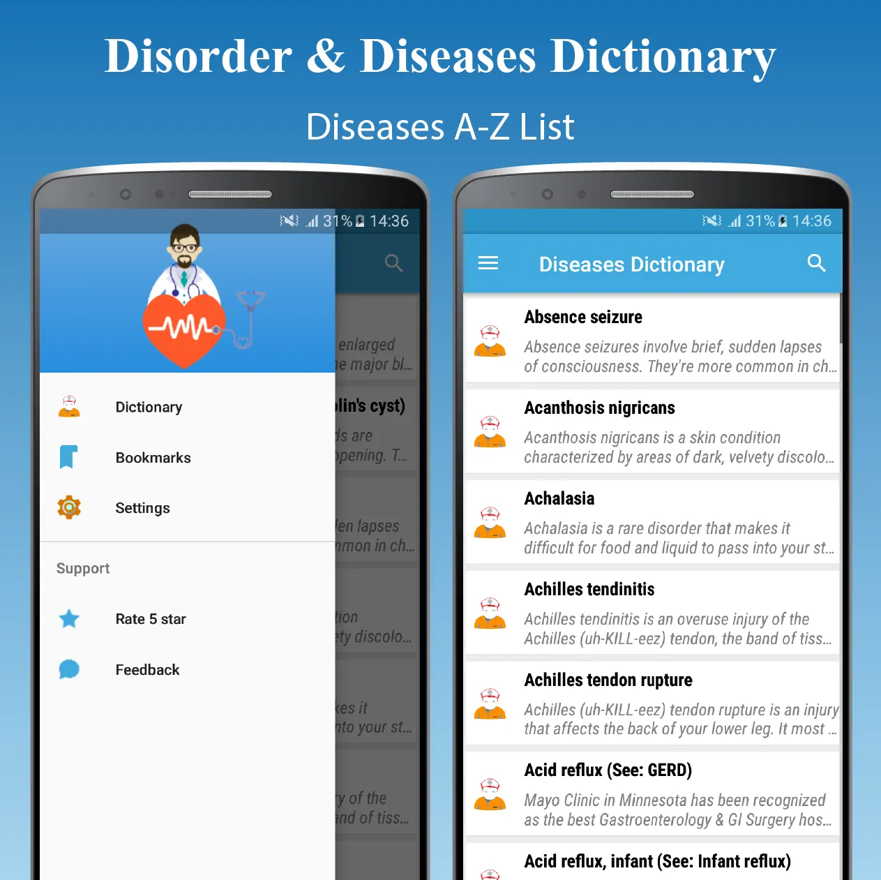 Diseases Treatments Dictionary | Indus Appstore | Screenshot