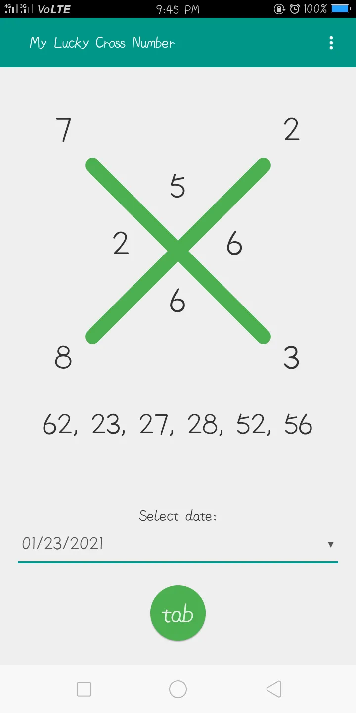 My Lucky Cross Number | Indus Appstore | Screenshot