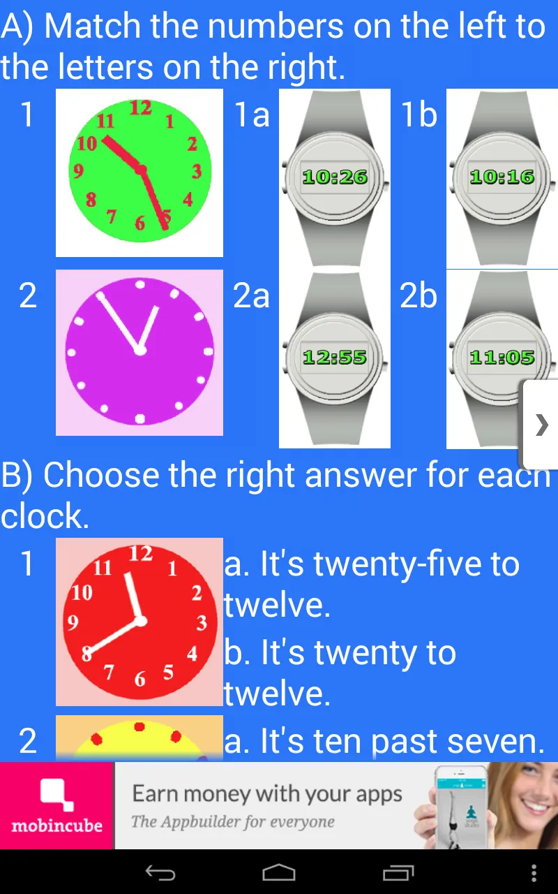 Telling the Time | Indus Appstore | Screenshot