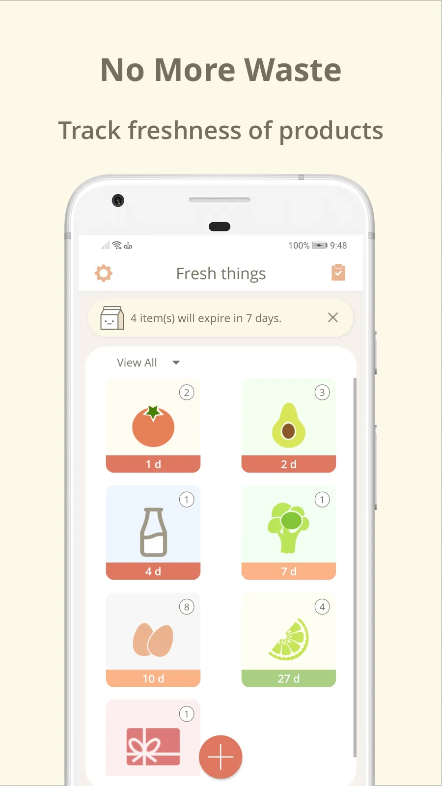 Expiry date tracker | Indus Appstore | Screenshot