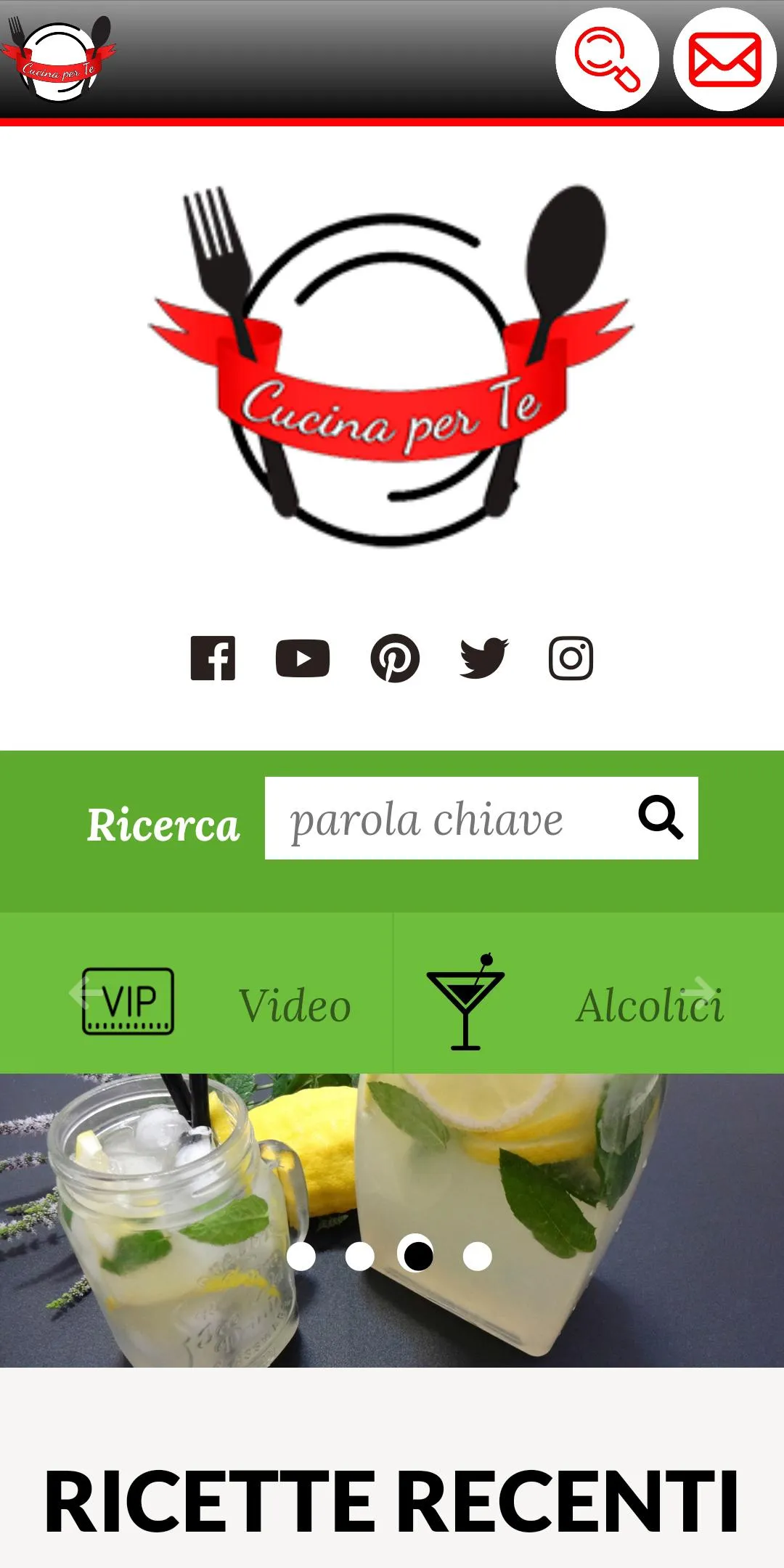 Cucina per Te: le Ricette | Indus Appstore | Screenshot