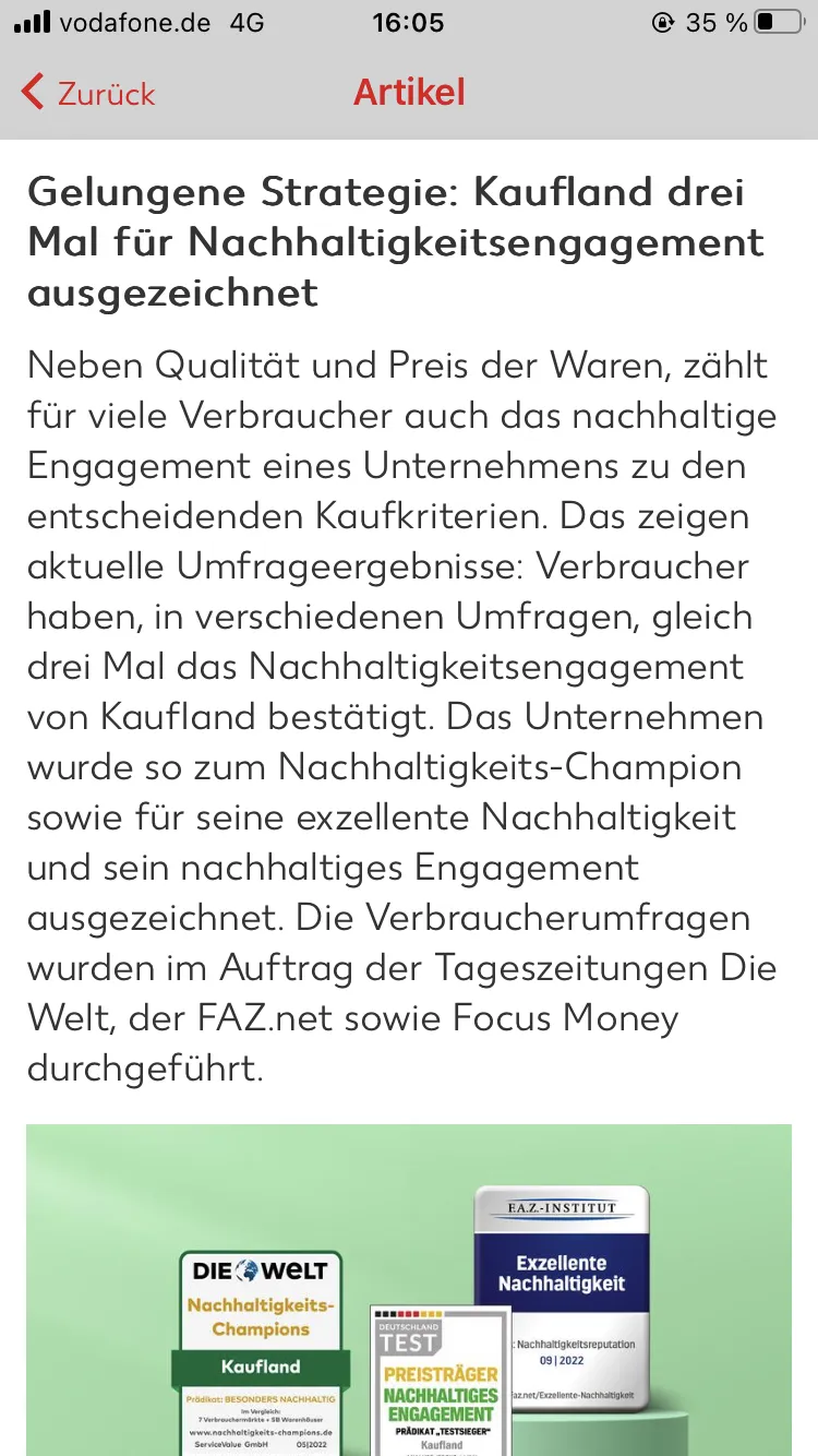 Kaufland Connect | Indus Appstore | Screenshot