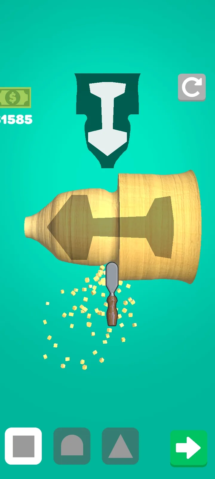 Wood Carving Turning Paint 3d | Indus Appstore | Screenshot