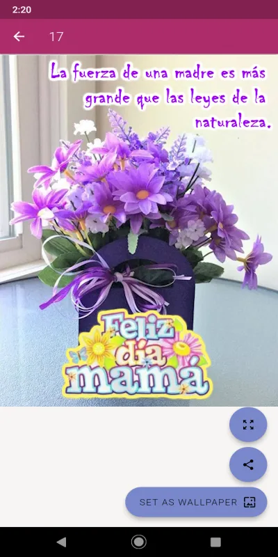 Feliz día de las madres | Indus Appstore | Screenshot