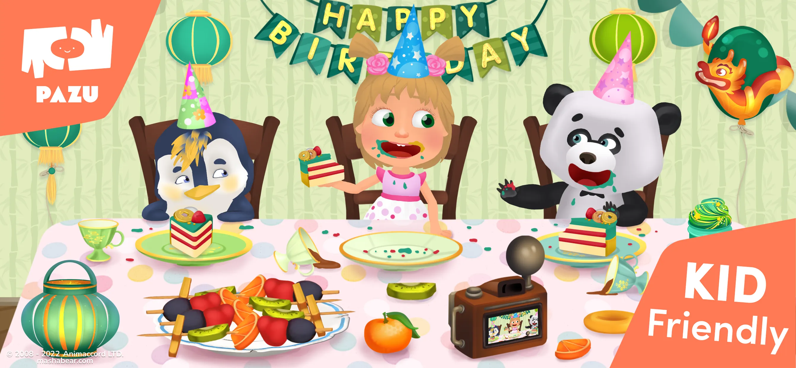 Masha and The Bear Birthday | Indus Appstore | Screenshot