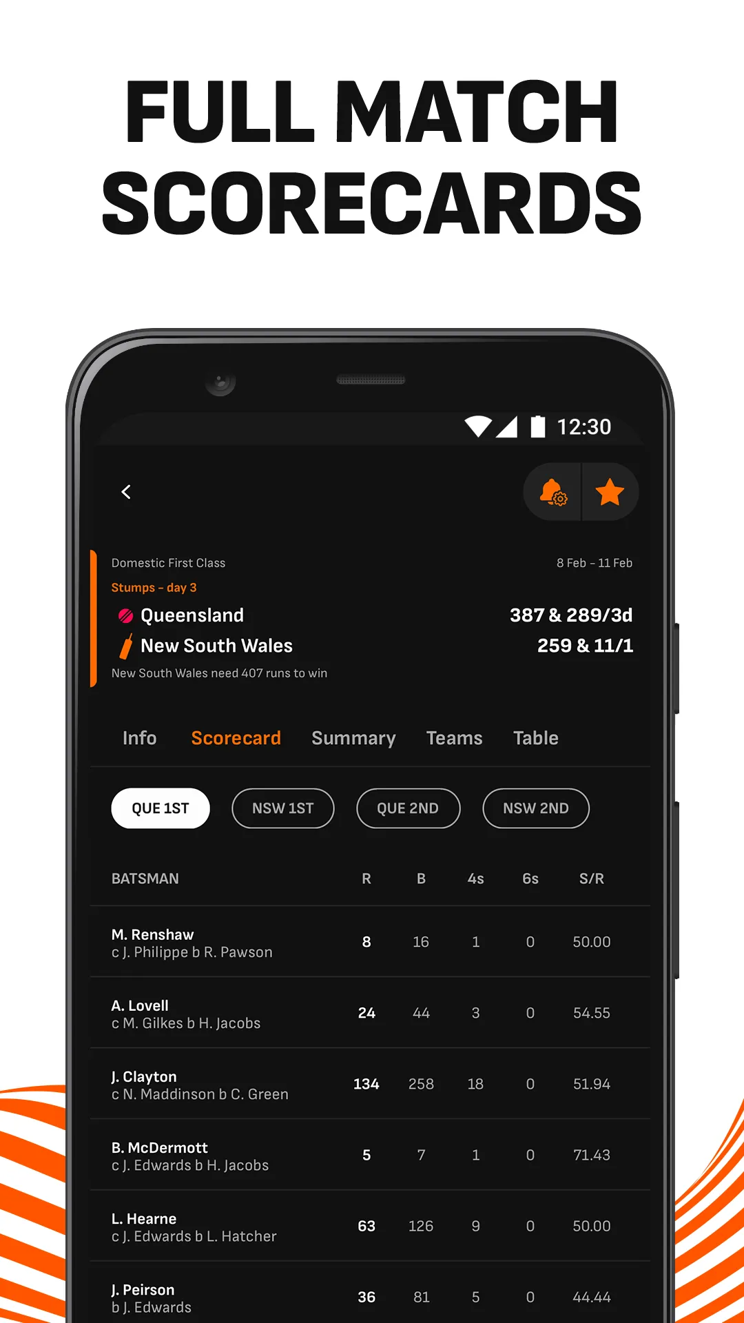 LiveScore: Live Sports Scores | Indus Appstore | Screenshot