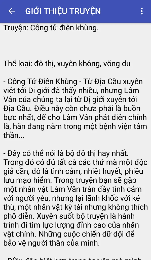 Cong tu dien khung Truyen | Indus Appstore | Screenshot