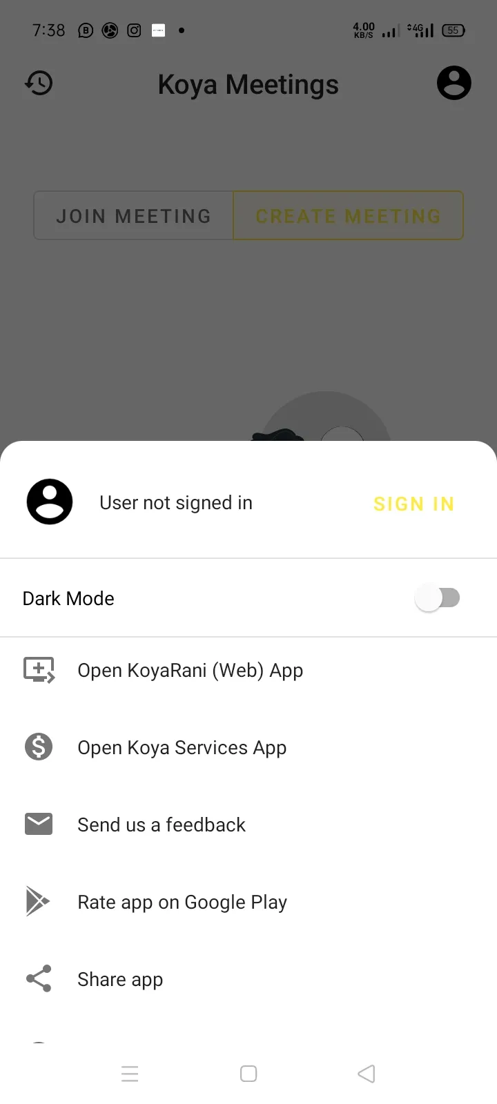 Koya Mettings - Webinor & Onli | Indus Appstore | Screenshot