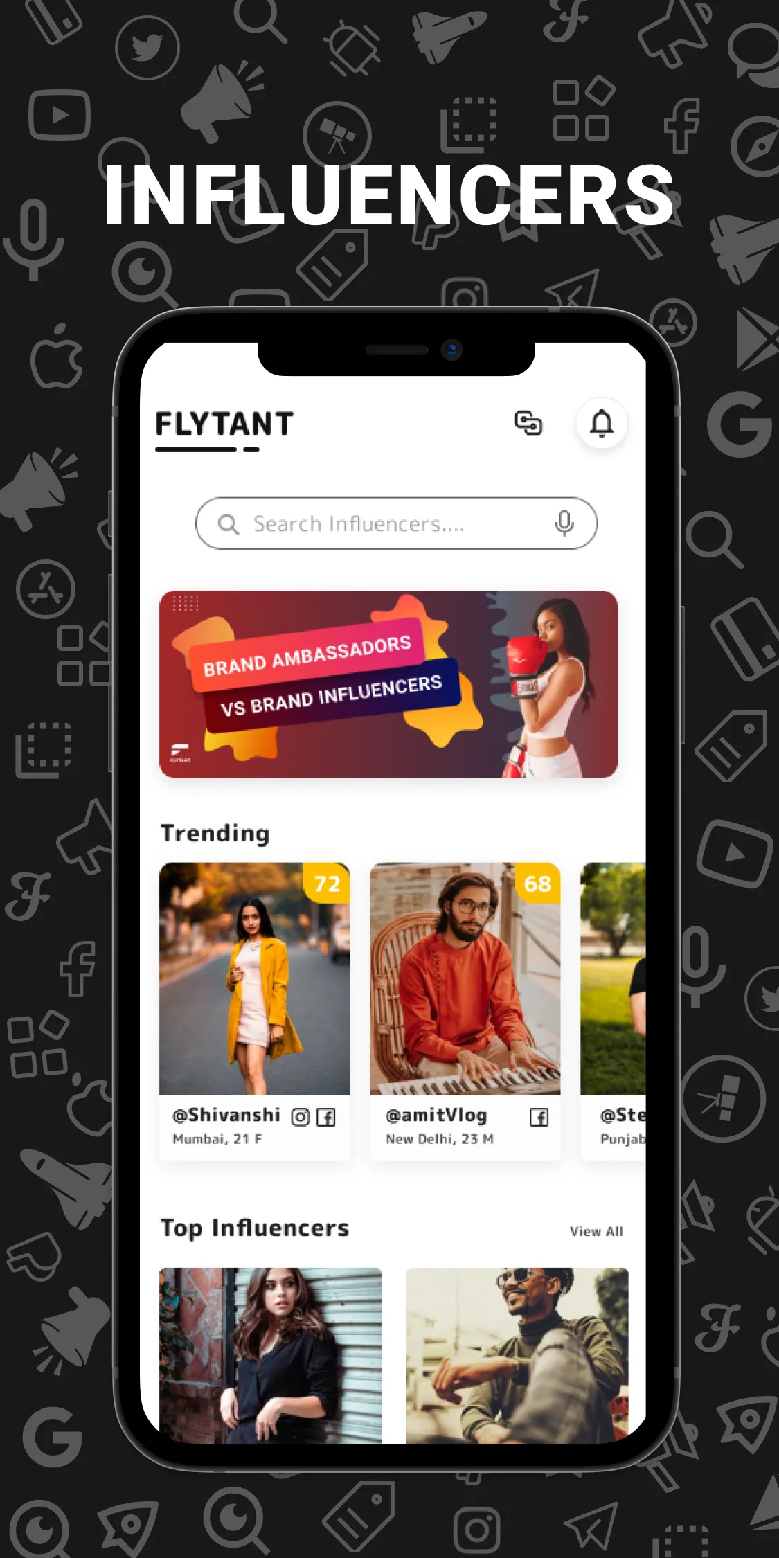 Flytant - Influencer Marketing | Indus Appstore | Screenshot