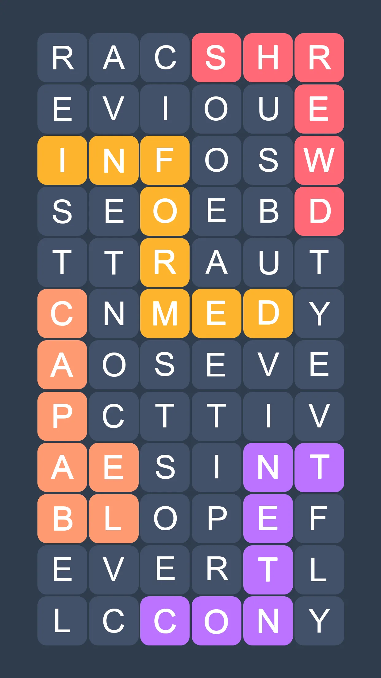 Word Search - Evolution Puzzle | Indus Appstore | Screenshot