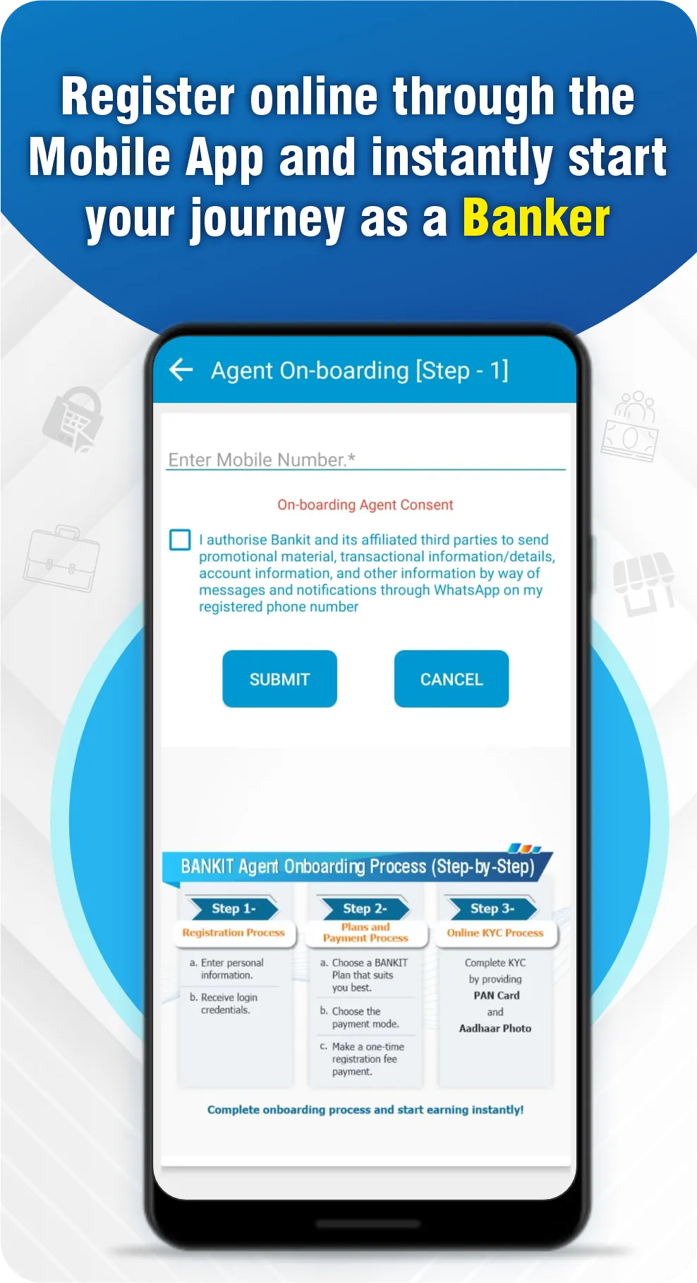 BANKIT Agent- DMT, AePS, mATM | Indus Appstore | Screenshot