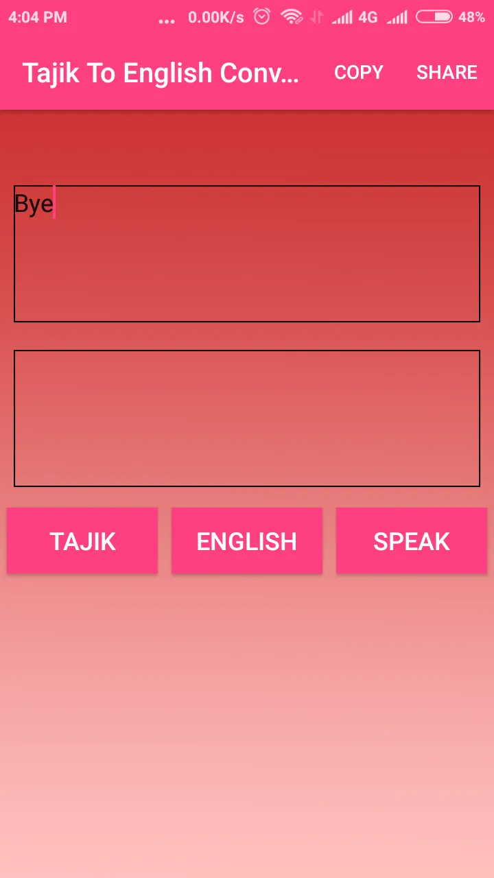 Tajik To English Converter | Indus Appstore | Screenshot