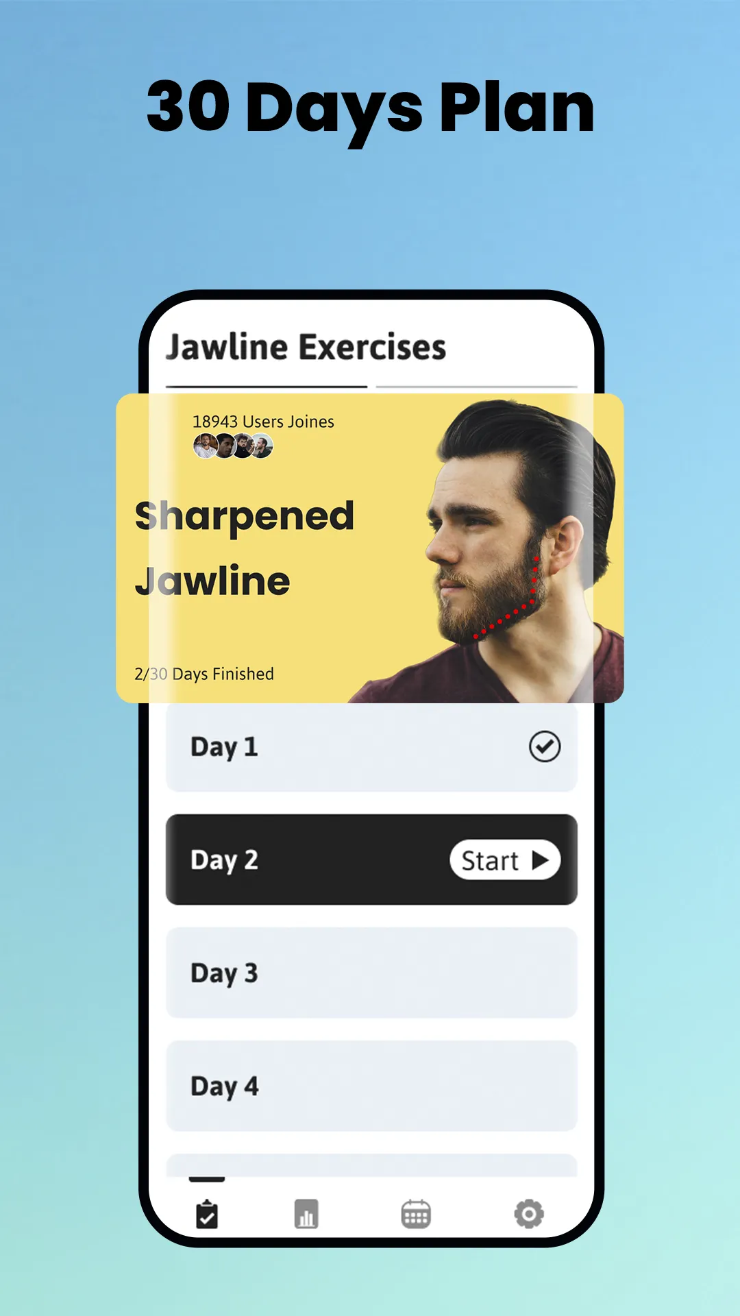 Jawline Exercises & Face Yoga | Indus Appstore | Screenshot