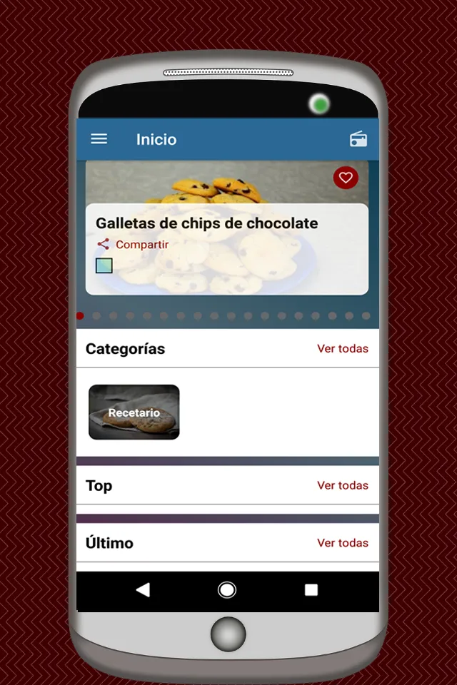 Recetas de Galletas Caseras | Indus Appstore | Screenshot