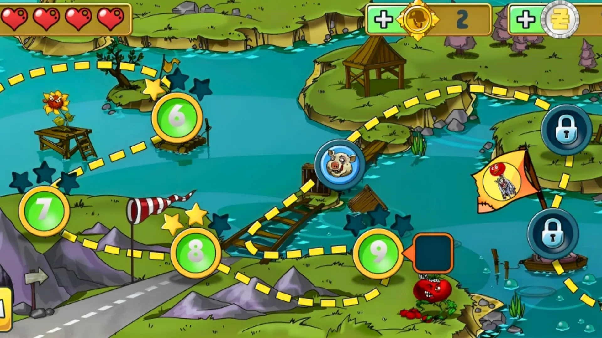 Super Plants: Zombie Defense | Indus Appstore | Screenshot