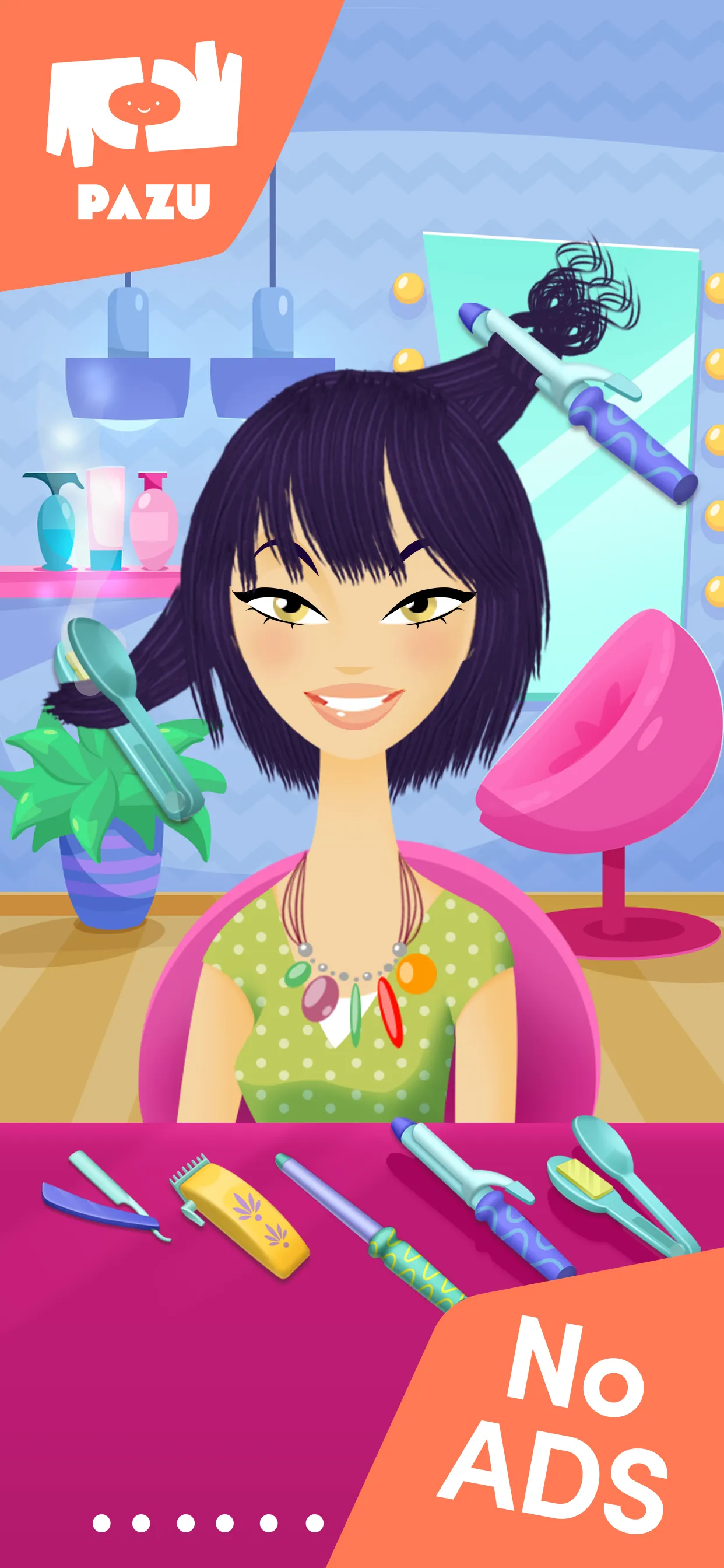 Girls Hair Salon | Indus Appstore | Screenshot