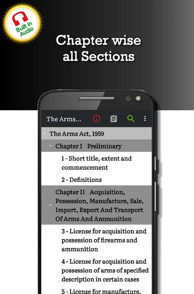 Arms Act 1959 | Indus Appstore | Screenshot