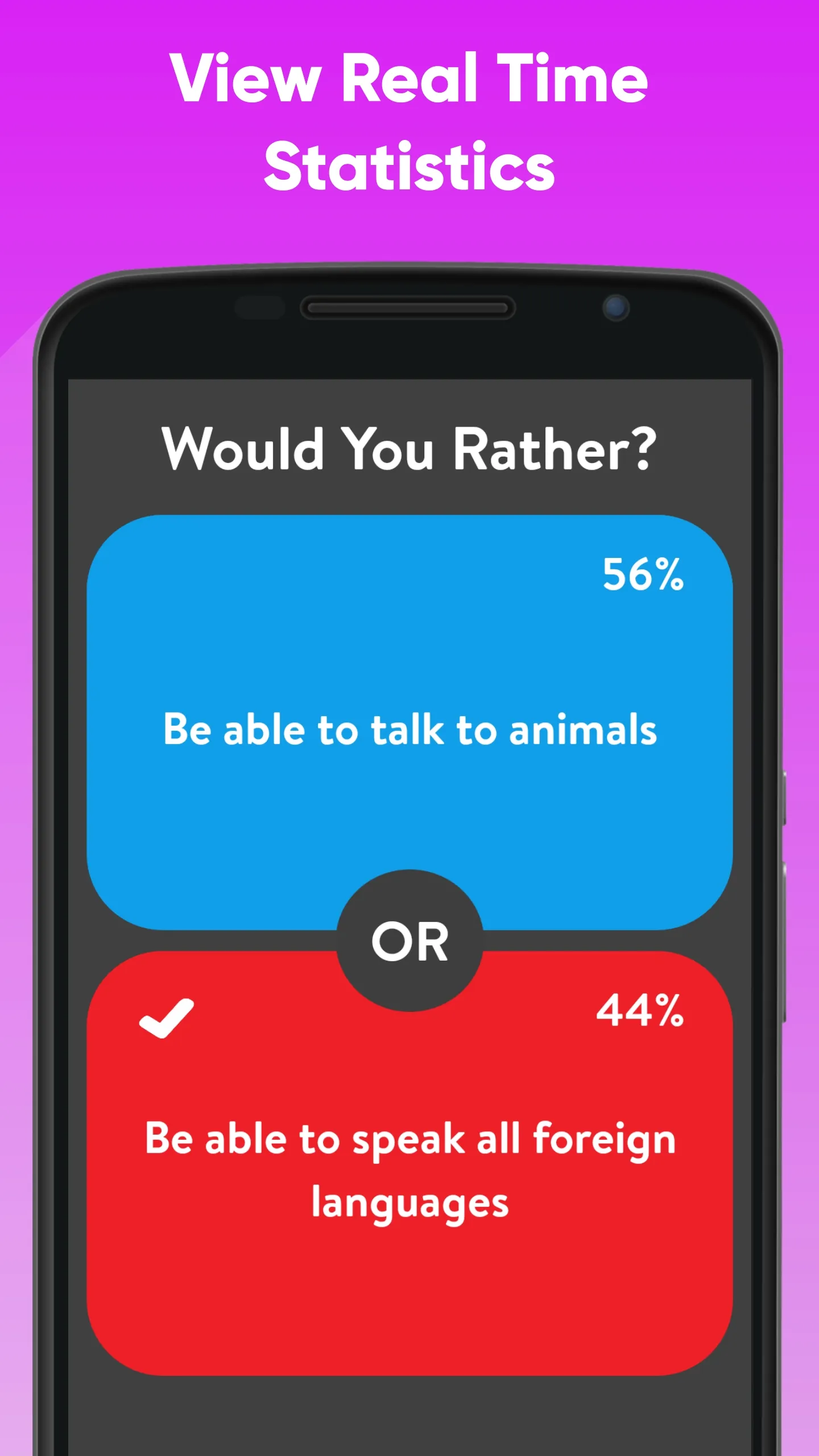 Would You Rather Choose? | Indus Appstore | Screenshot