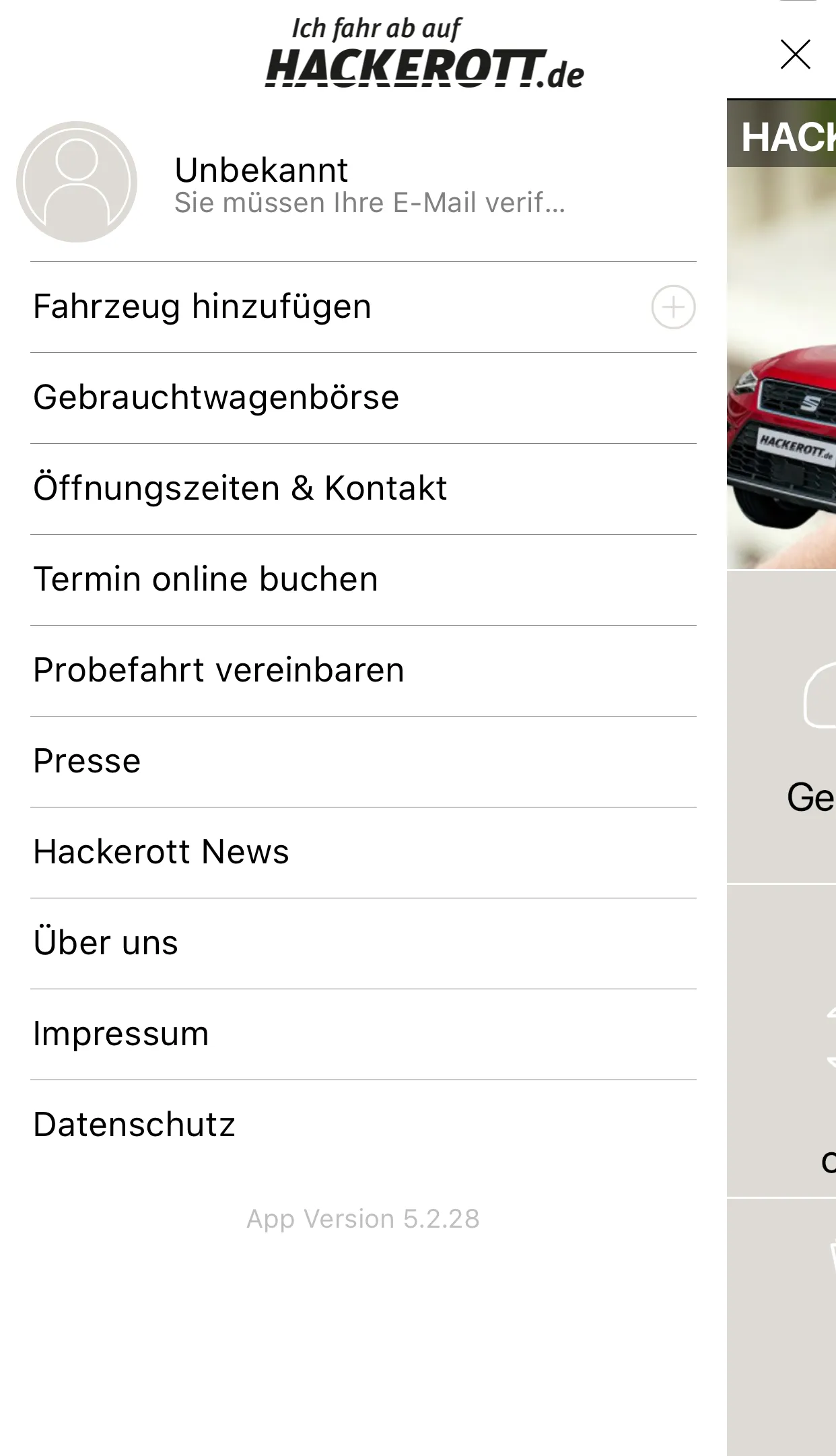 SEAT und ŠKODA von HACKEROTT | Indus Appstore | Screenshot