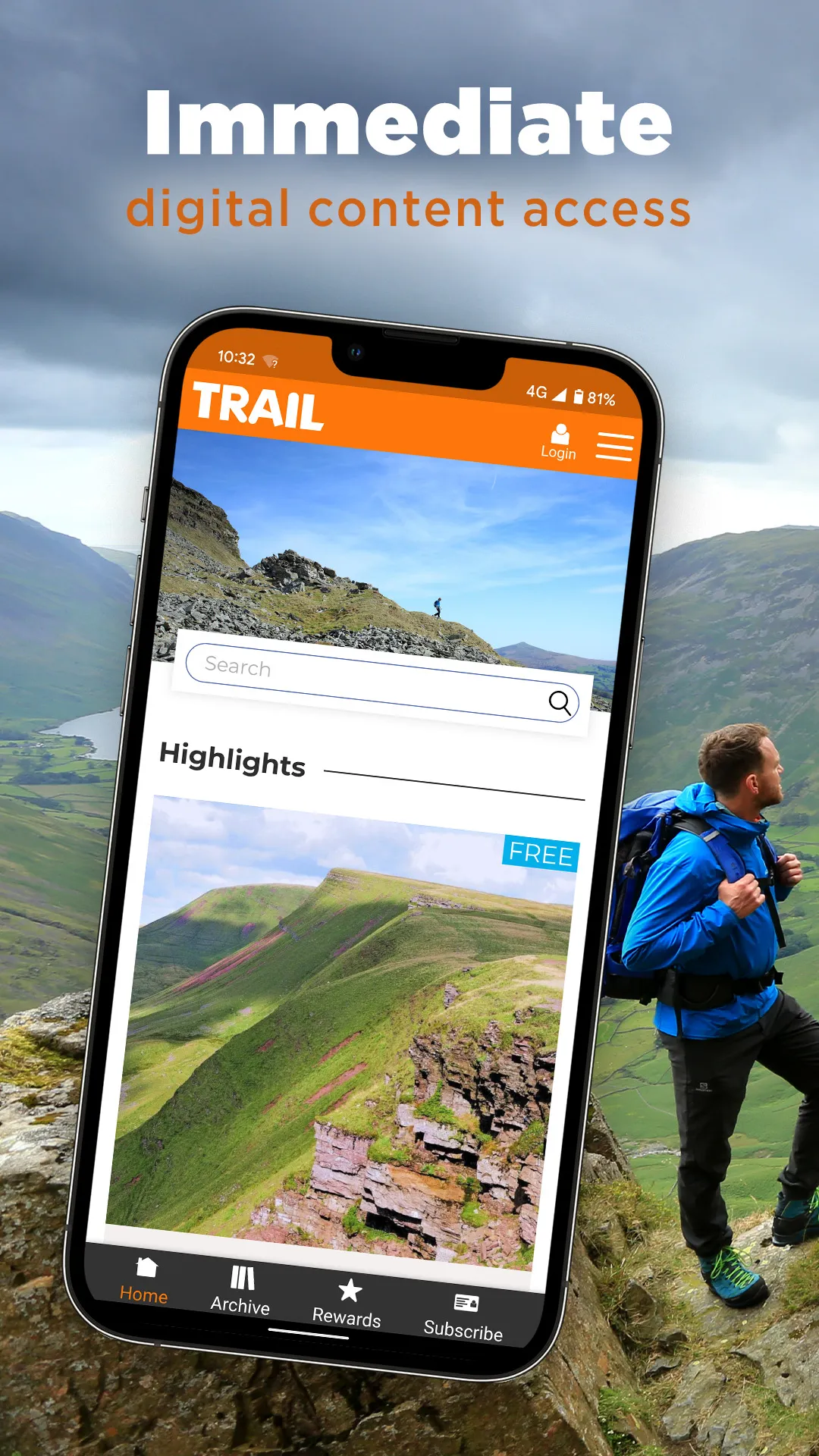 Trail Magazine:For Hillwalking | Indus Appstore | Screenshot