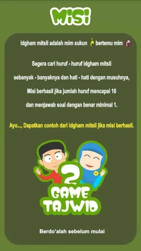 game tajwid 2 petualangan | Indus Appstore | Screenshot