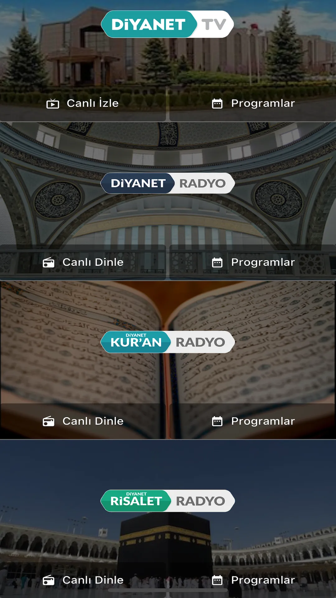 Diyanet Radyo TV | Indus Appstore | Screenshot