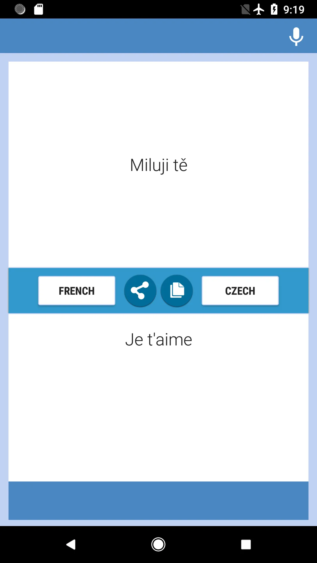 French-Czech Translator | Indus Appstore | Screenshot