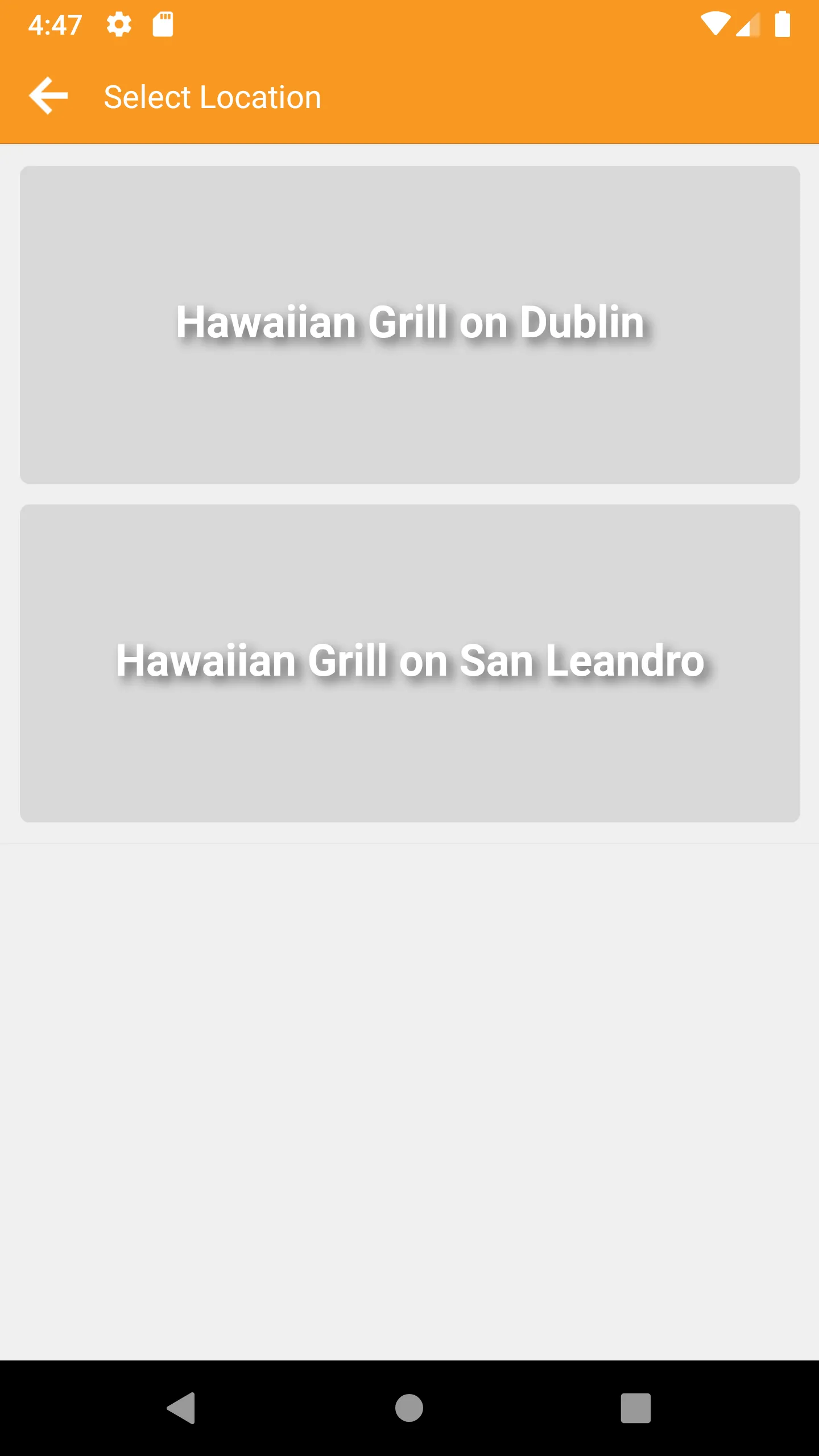 Hawaiian Grill Express | Indus Appstore | Screenshot