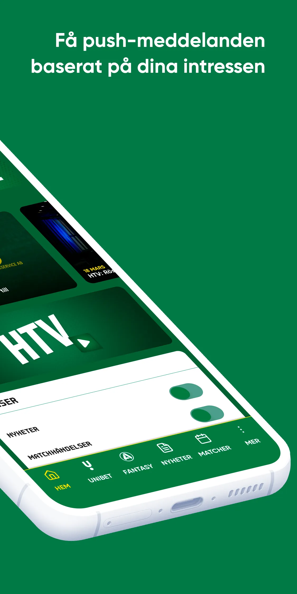 Hammarby Fotboll Live | Indus Appstore | Screenshot