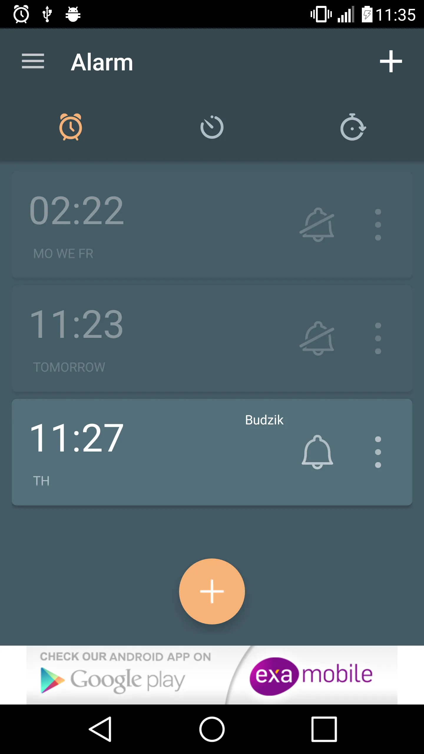 Alarm Clock Timer & Stopwatch | Indus Appstore | Screenshot