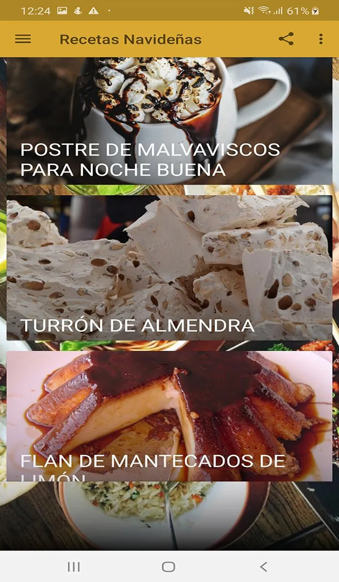 Recetas Navideñas rápidas | Indus Appstore | Screenshot