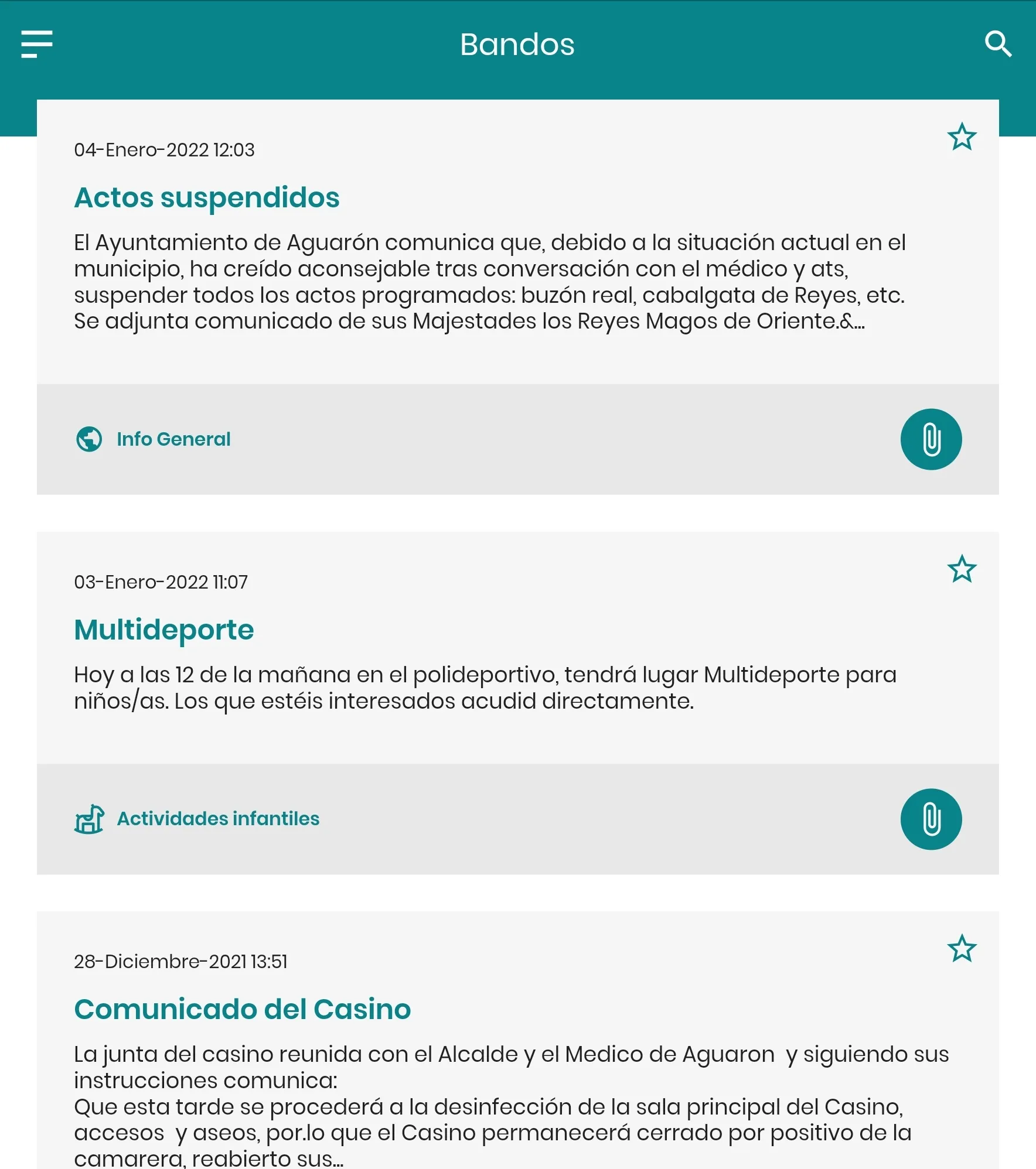 Aguarón Informa | Indus Appstore | Screenshot