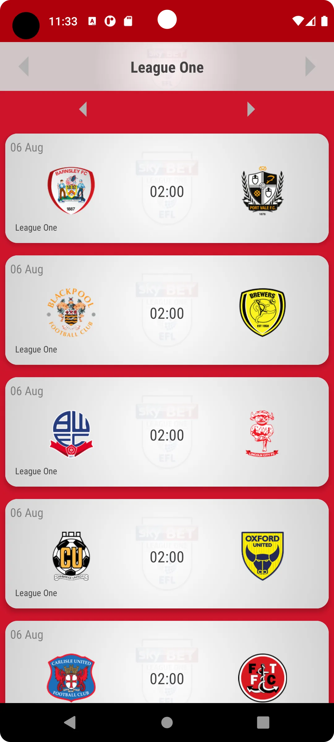 Lincoln City Fan App | Indus Appstore | Screenshot