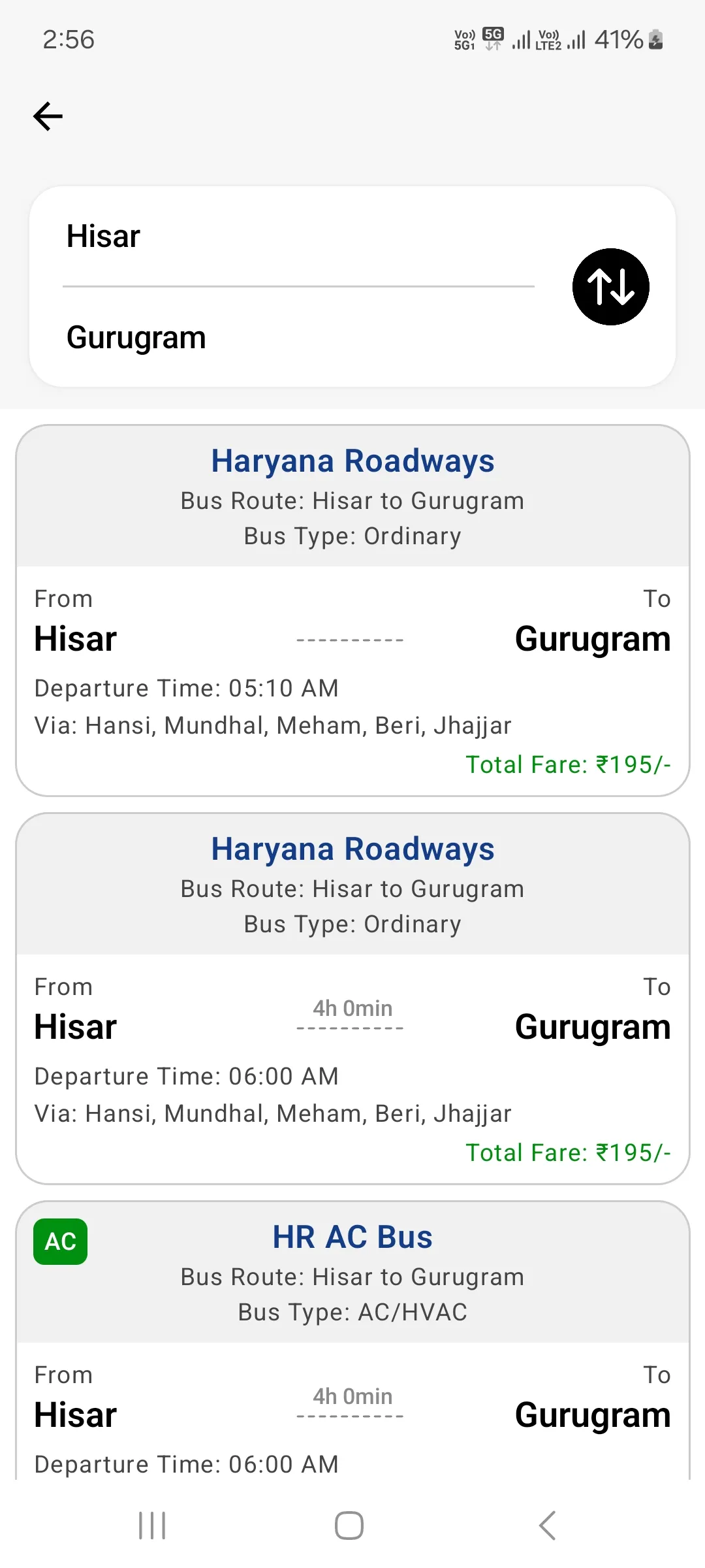 Haryana Roadways & Delhi Metro | Indus Appstore | Screenshot