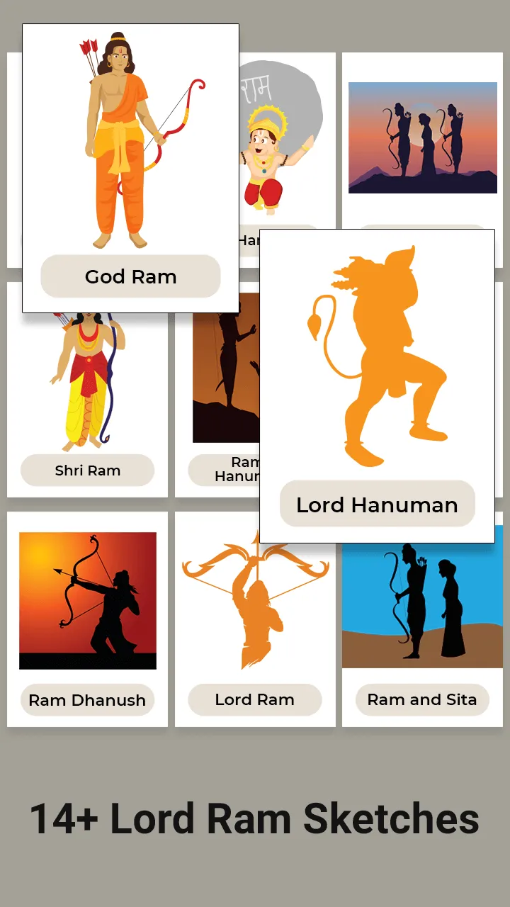 Drawing Lord Ram | Indus Appstore | Screenshot