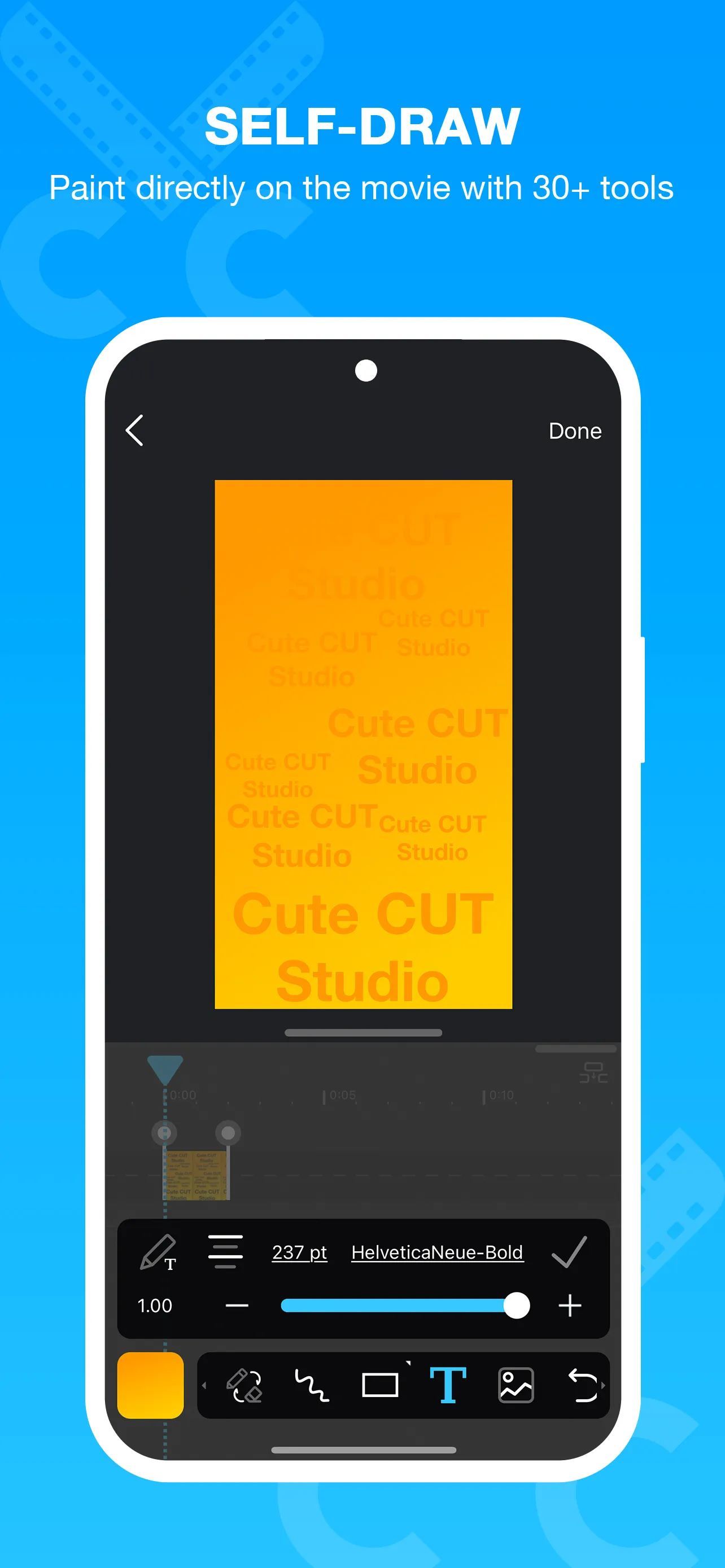 Cute CUT - Video Editor | Indus Appstore | Screenshot