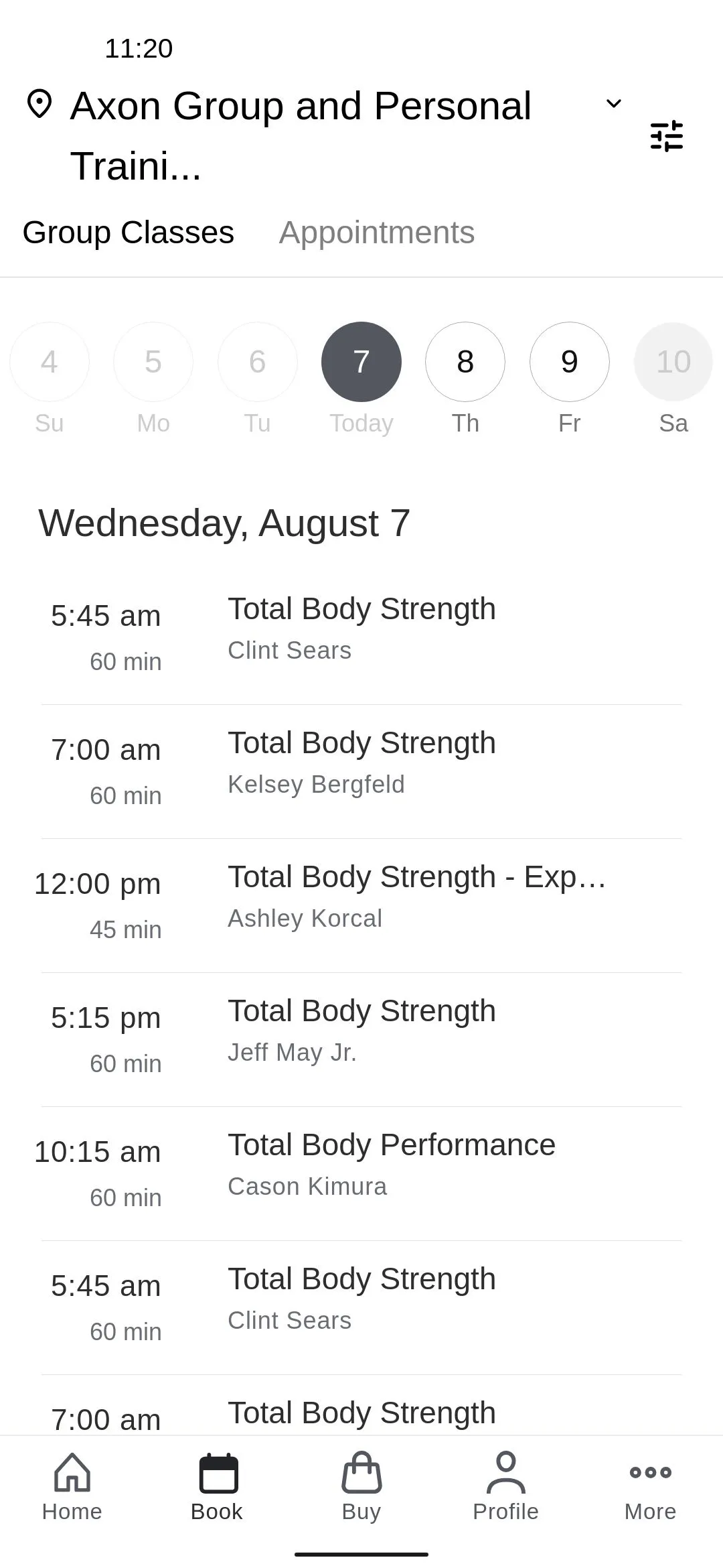 The Fitness Loft/Axon Training | Indus Appstore | Screenshot