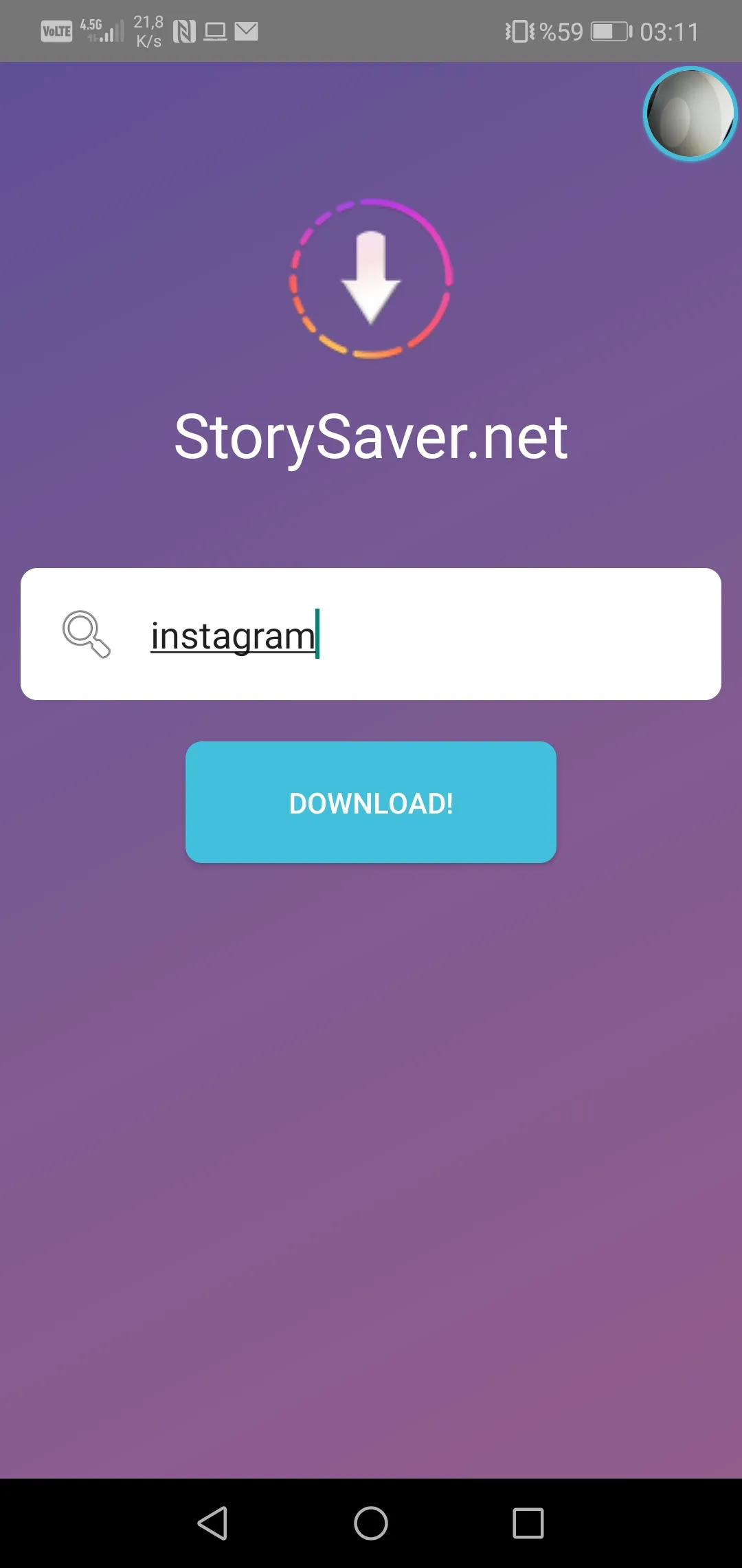 Storysaver.net App | Indus Appstore | Screenshot