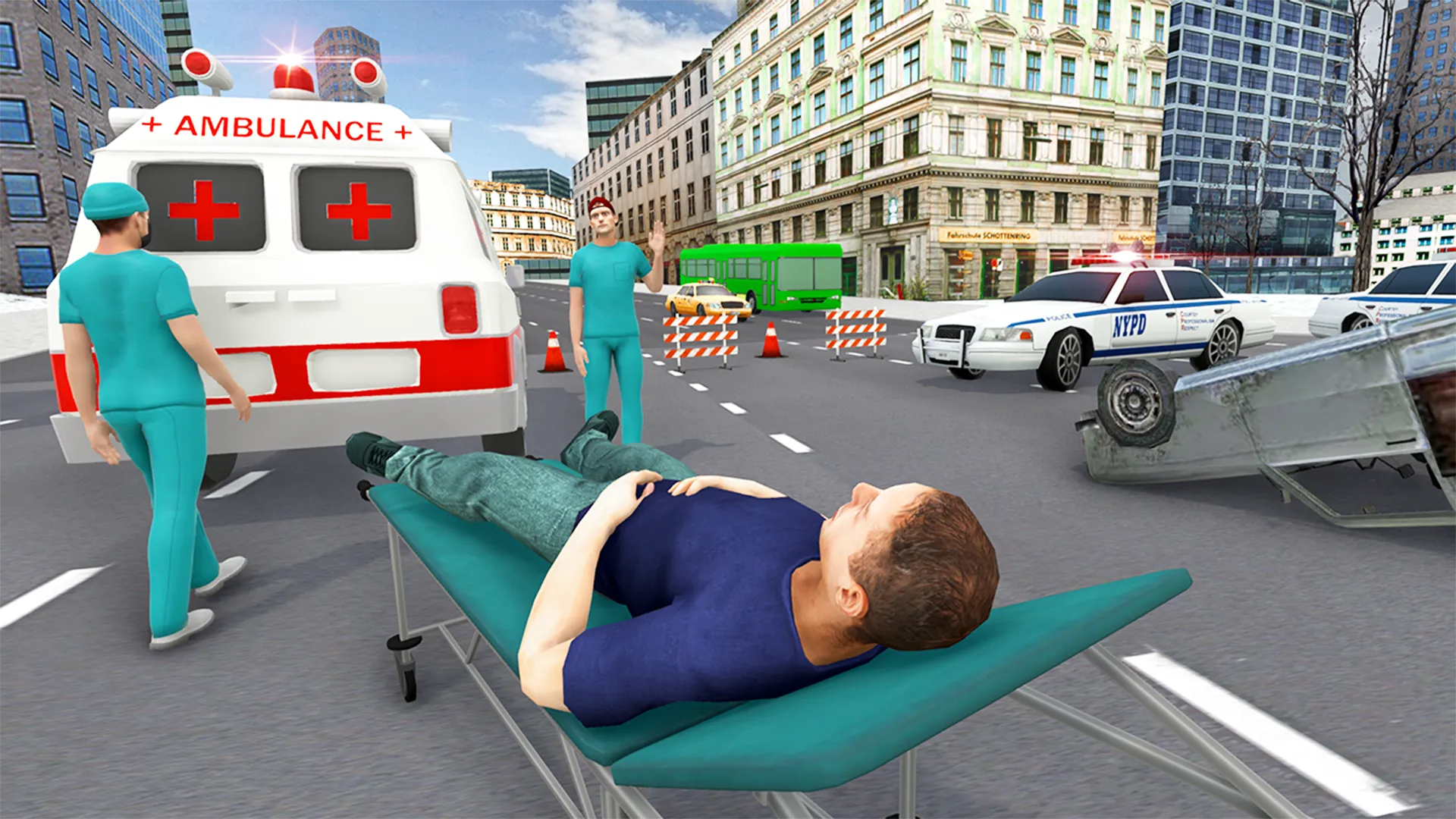 Ambulance Simulator Car Driver | Indus Appstore | Screenshot