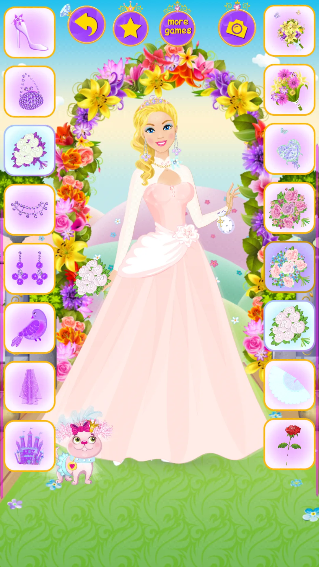 Princess Wedding Dress Up Game | Indus Appstore | Screenshot