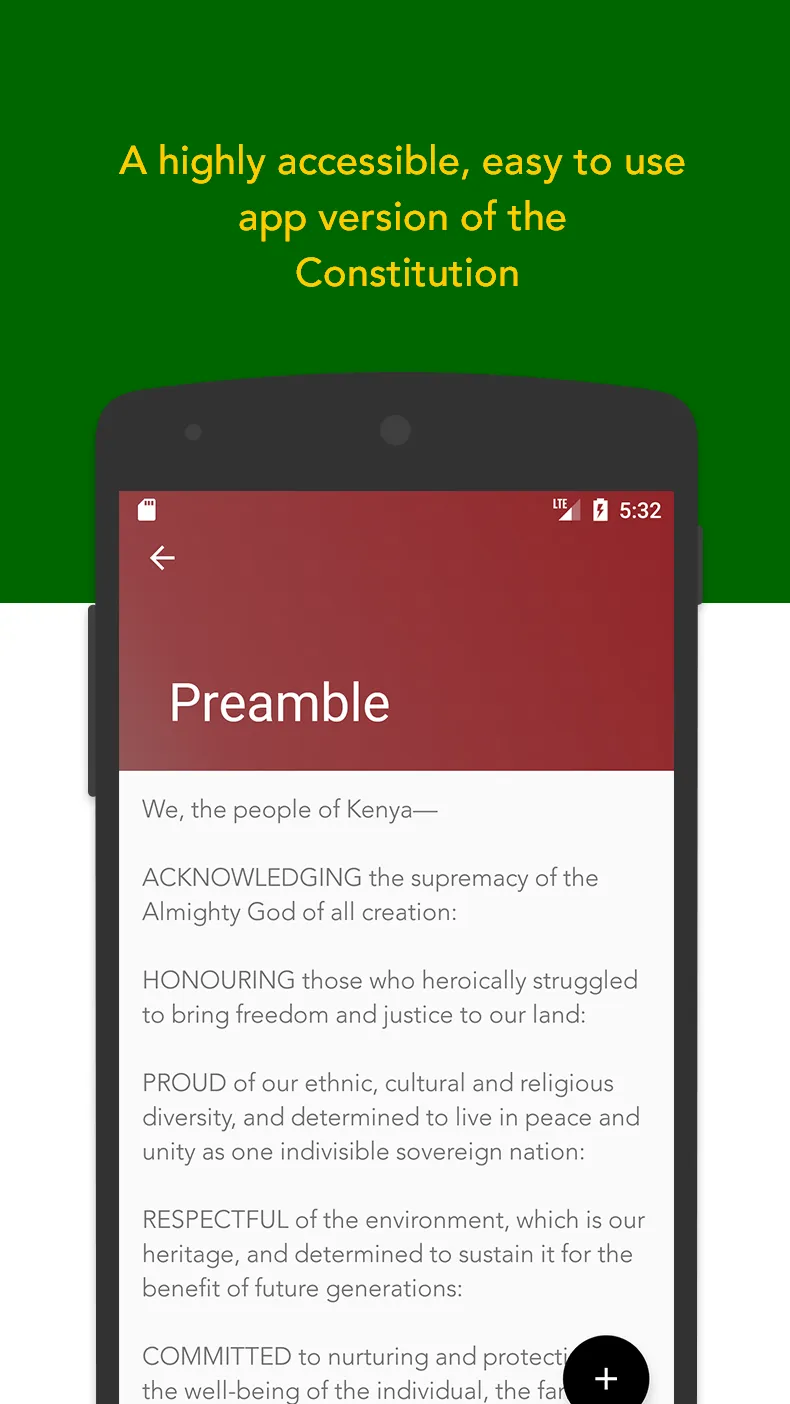 The 2010 Constitution of Kenya | Indus Appstore | Screenshot