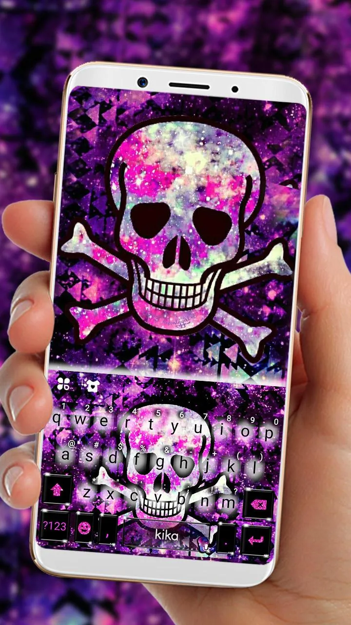 Galaxy Skull Theme | Indus Appstore | Screenshot