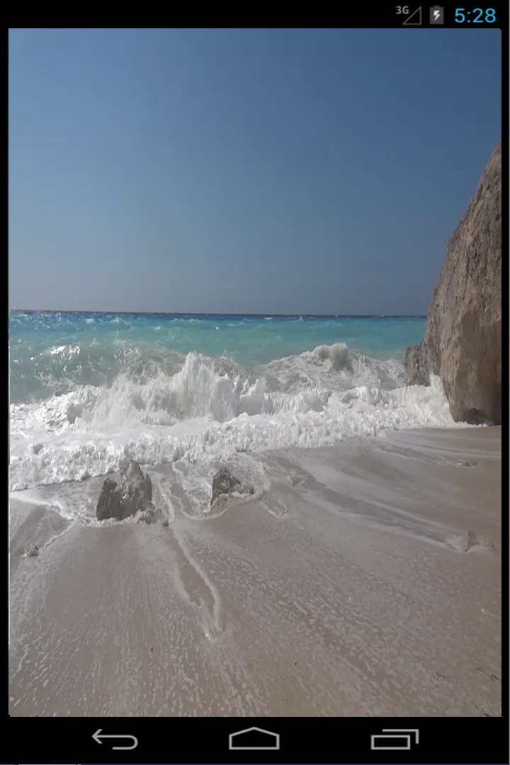 Beach Rock Live Wallpaper | Indus Appstore | Screenshot