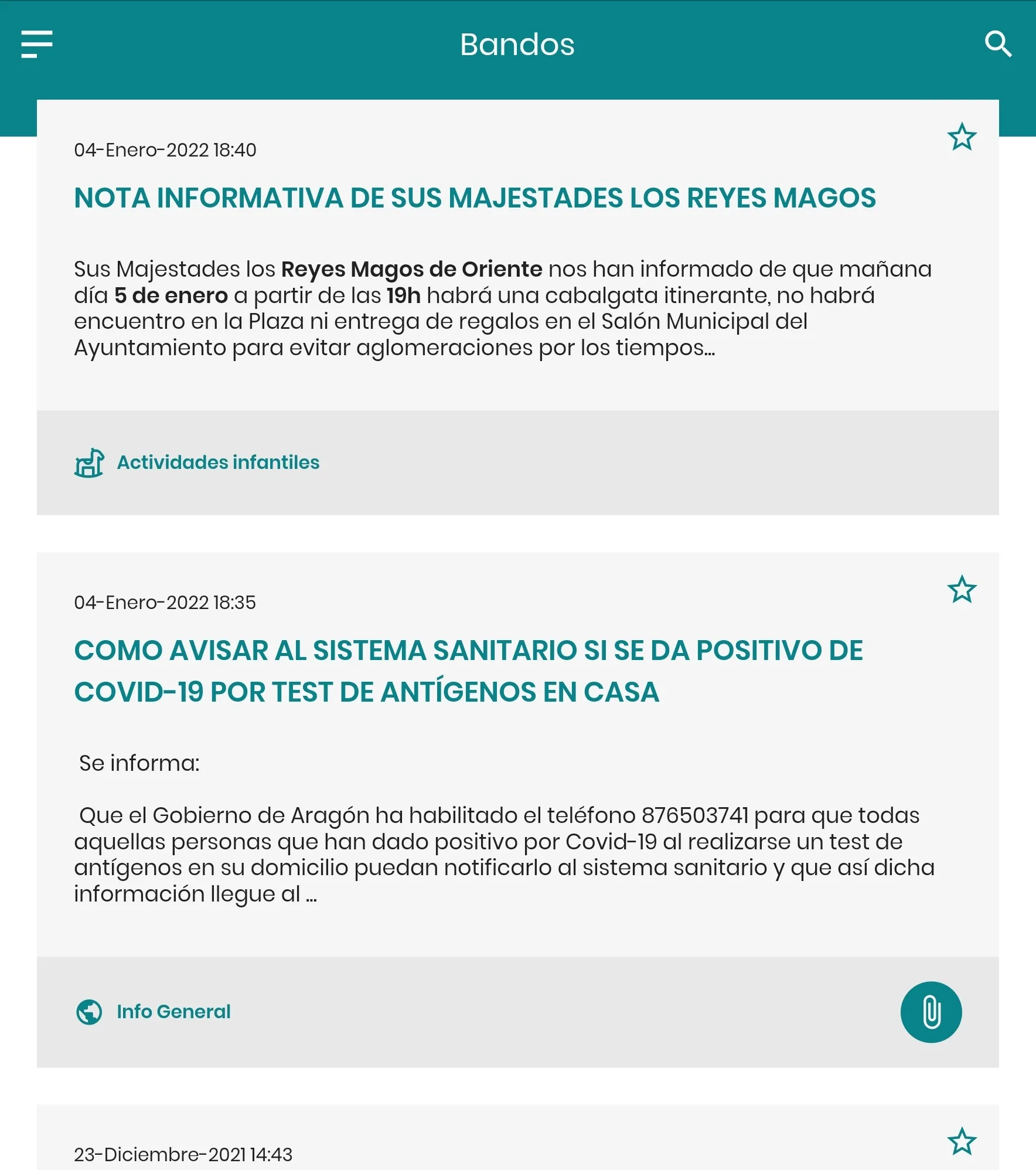 Laspuña Informa | Indus Appstore | Screenshot