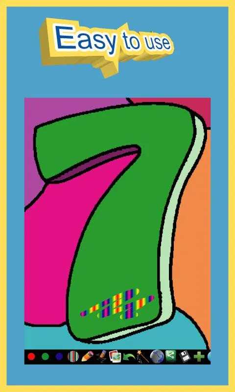Coloring for Kids - Numbers | Indus Appstore | Screenshot