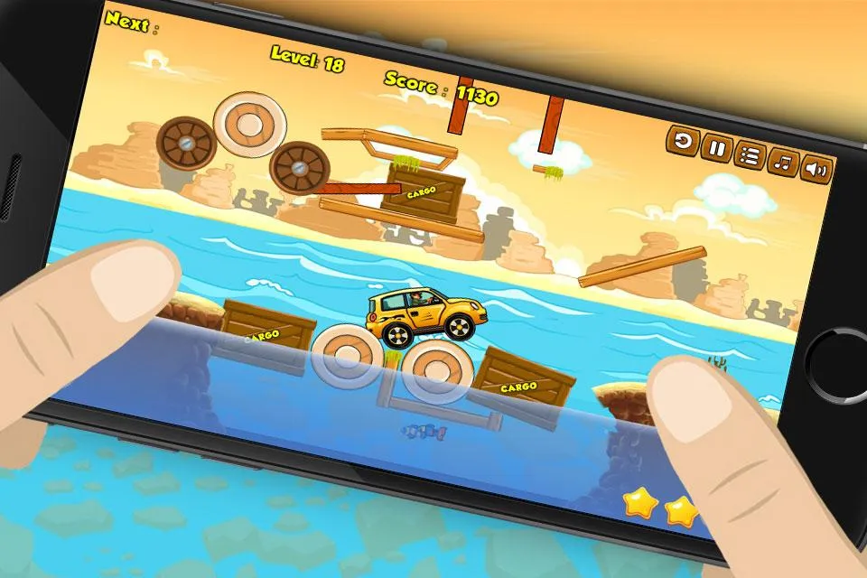 Build River Wooden Bridge | Indus Appstore | Screenshot