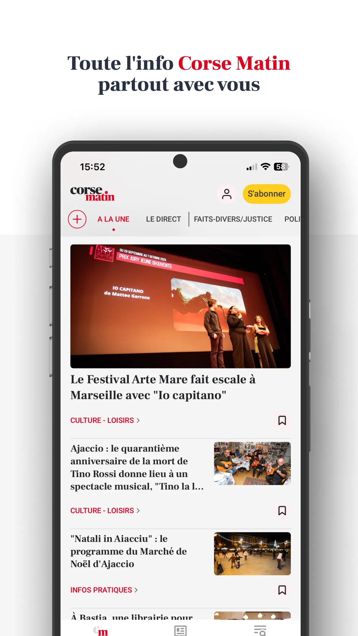 Corse-Matin | Indus Appstore | Screenshot