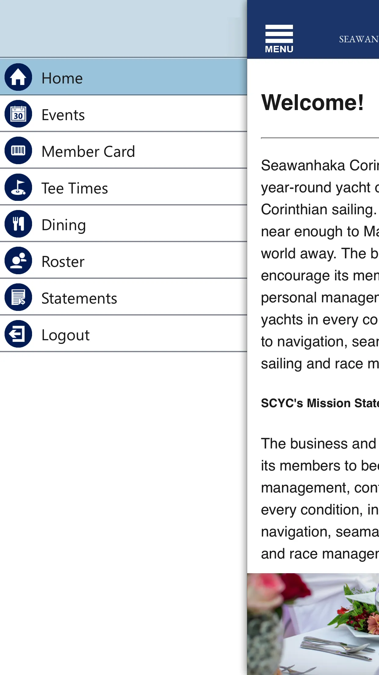 Seawanhaka Corinthian YC | Indus Appstore | Screenshot